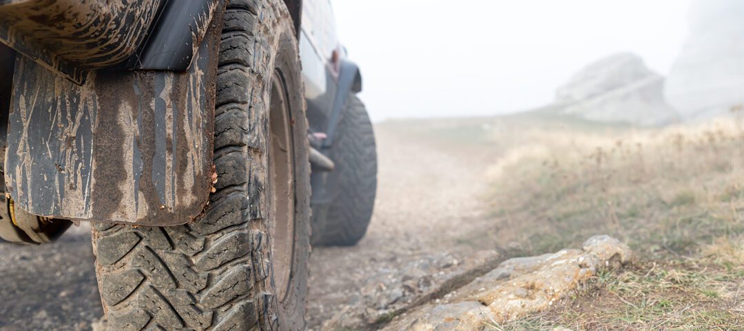 Off-roading and dust